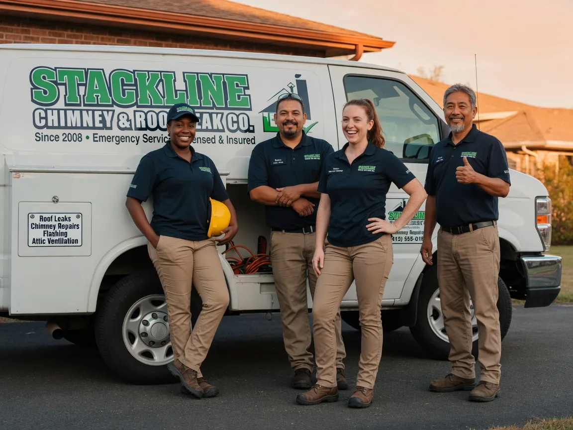Chimney flashing repair company in Auburntown, TN